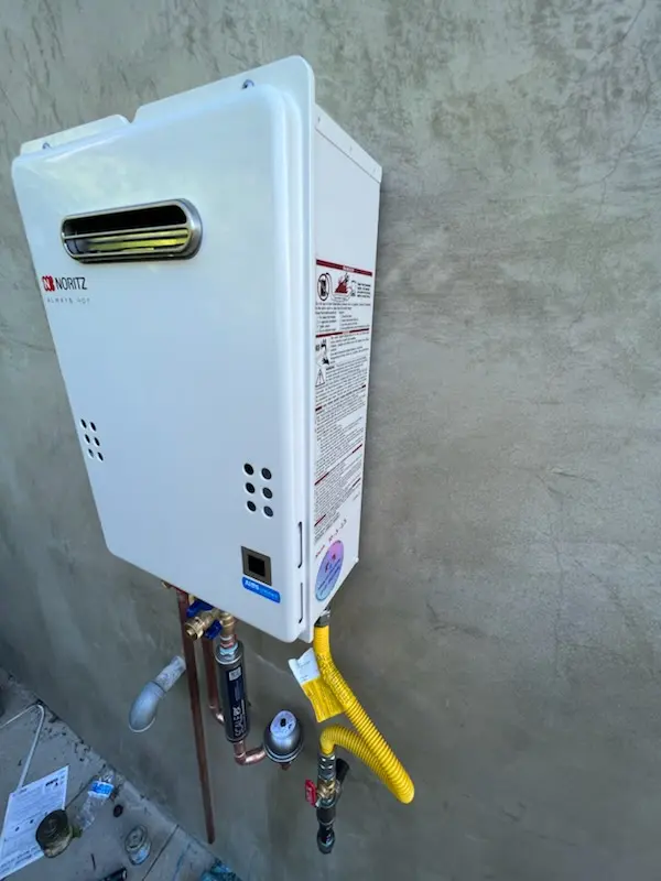 Tankless water heater installation for Oroville East homes